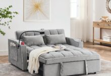 Discovering Comfort and Convenience: Our Take on the 3-in-1 Velvet Sleeper Sofa