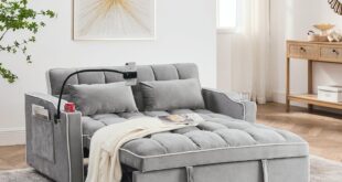 Discovering Comfort and Convenience: Our Take on the 3-in-1 Velvet Sleeper Sofa