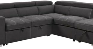 How We Transformed Our Space with This Cozy Sleeper Sectional Sofa