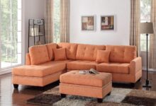 Our Take on the Citrus Color 3-Piece Reversible Sectional Sofa