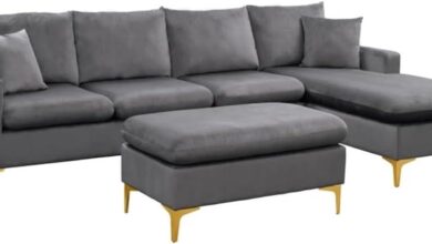 Our Honest Take on the Elegant Velvet 110.6″ L-Shape Sofa