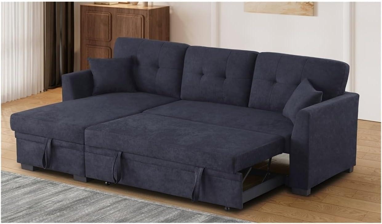 How We Elevated Our Space with the Meowz Dark Blue Sofa Bed