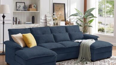 Why We Love Our Modular 110″ U-Shaped Sectional Sofa