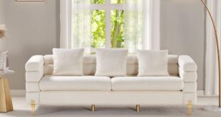 Our Take on the AMERLIFE Oversized White Bouclé Sofa: Cozy & Stylish