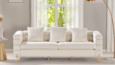 Our Take on the AMERLIFE Oversized White Bouclé Sofa: Cozy & Stylish