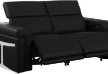 Our Take on the BlackJack Riccardo: Luxe Leather Reclining Loveseat