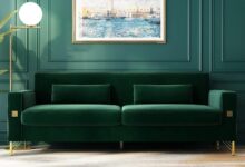 Our Take on the Stylish 85.63″ Velvet Loveseat with Gold Legs
