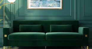 Our Take on the Stylish 85.63″ Velvet Loveseat with Gold Legs