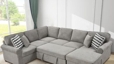 Our Take on the 117″ U-Shape Sectional Sleeper Sofa with Storage