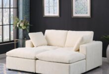 How We Transformed Our Space with This Modular Loveseat Sofa Set