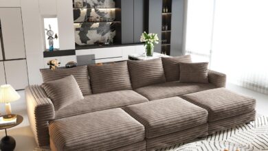Our Honest Take on the Oversized 102″ Corduroy Sectional Sofa
