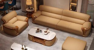 Our Honest Take on the Luxury Mid-Century Modern Leather Sofa Set