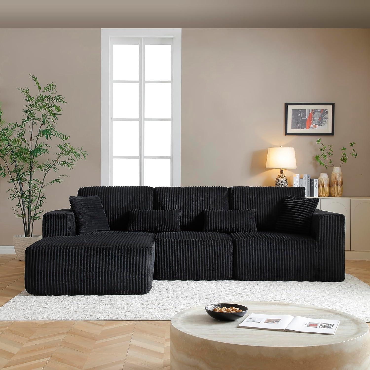 Our Take on the KEIKI 109″ Modular Sectional Sofa: Comfort Meets Style