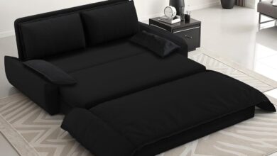 Our Take on the 3-in-1 Convertible Velvet Sleeper Couch