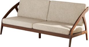 Our Honest Take on the 73.4″ Solid Wood Upholstered Sofa Review