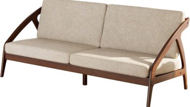 Our Honest Take on the 73.4″ Solid Wood Upholstered Sofa Review