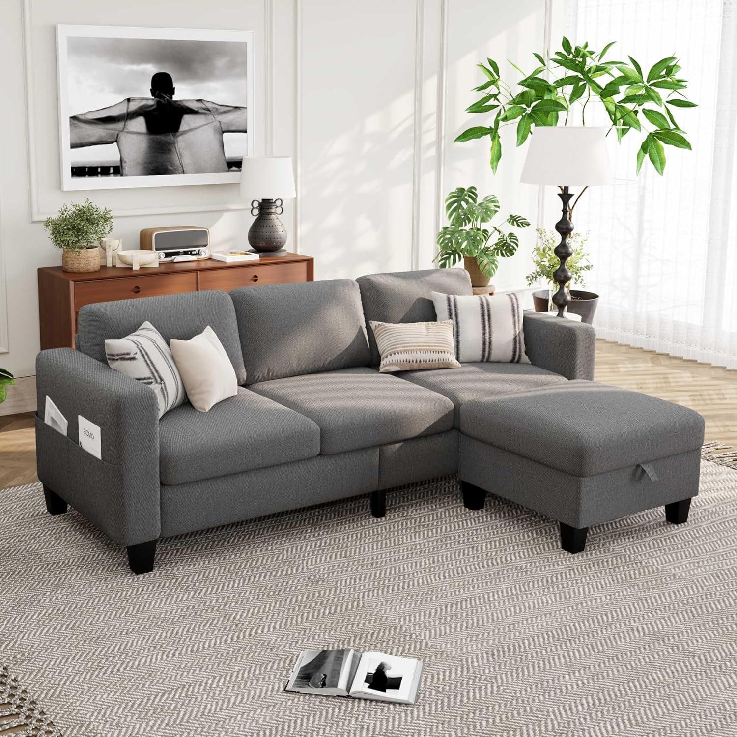 Our Take on the Yattem Small Sectional: Style Meets Smart Storage