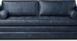 Why We Love the POLY & BARK Napa 82 Leather Sleeper Sofa