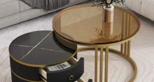 How We Loved the LZ LEISURE ZONE Nesting Coffee Tables