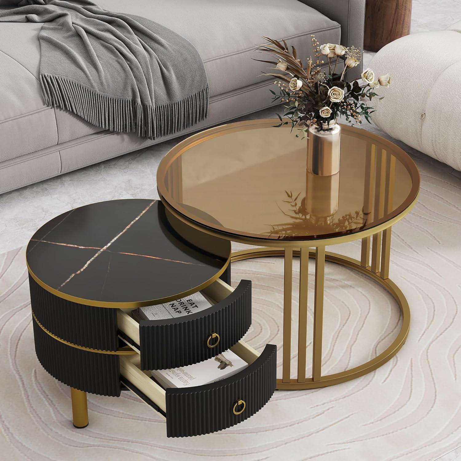 How We Loved the LZ LEISURE ZONE Nesting Coffee Tables