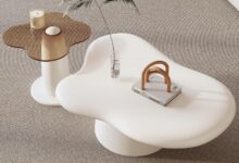 Why We Love the Cloud Shape Coffee Table Set for Small Spaces