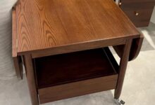 How We Transformed Our Space with This Foldable Wood Coffee Table