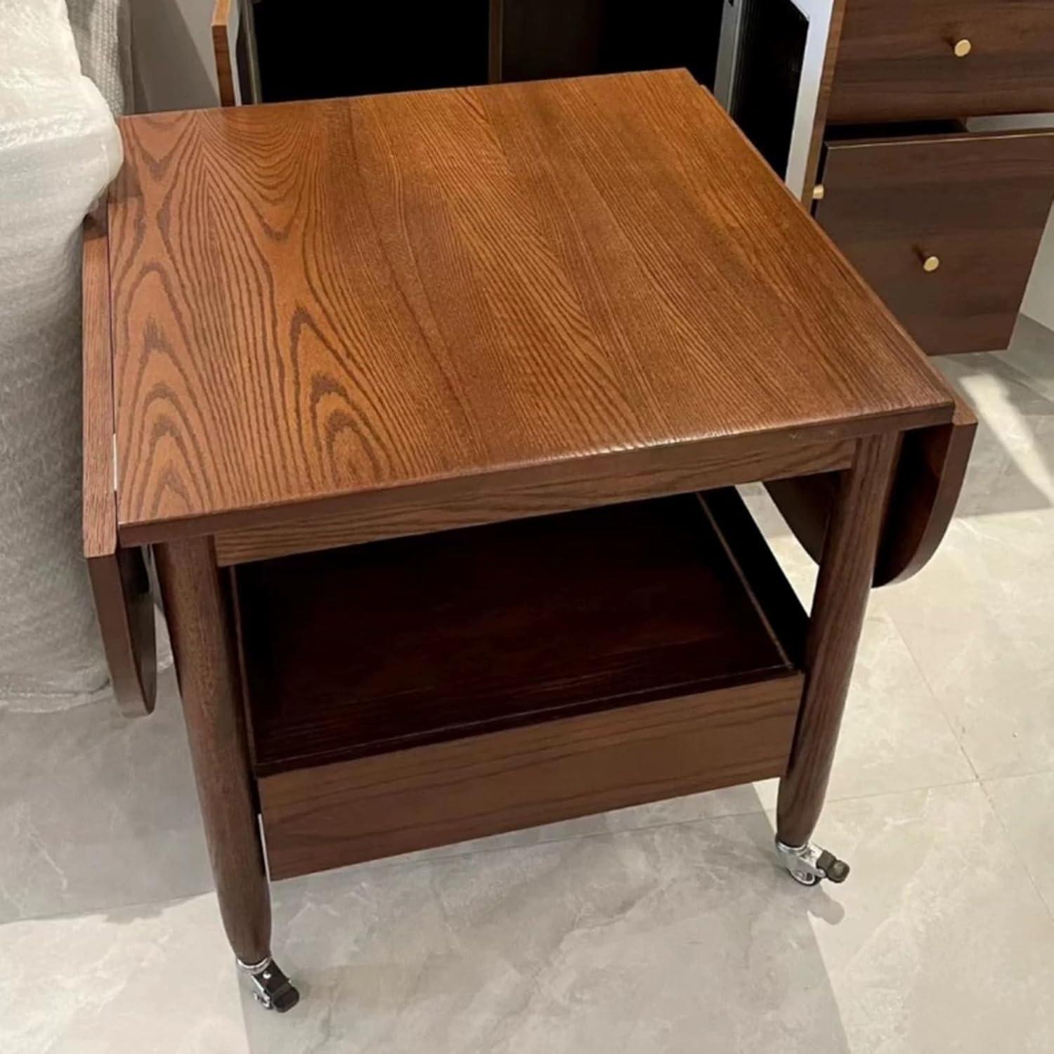 How We Transformed Our Space with This Foldable Wood Coffee Table