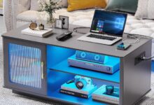 How Our Auto Sensor LED Coffee Table Transformed Our Living Space