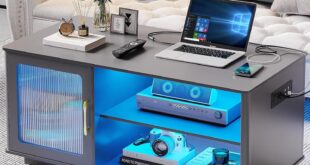 How Our Auto Sensor LED Coffee Table Transformed Our Living Space