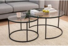 Our Take on the Sleek Belarus Glass Coffee Table Set