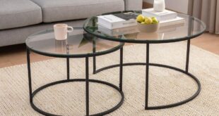Our Take on the Sleek Belarus Glass Coffee Table Set