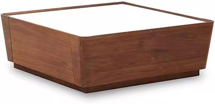 Our Take on the Nordic Black Walnut Slate Coffee Table Charm