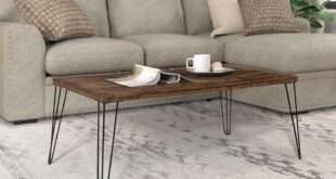 Why We Love the Lexicon Ellwell Coffee Table’s Rustic Charm