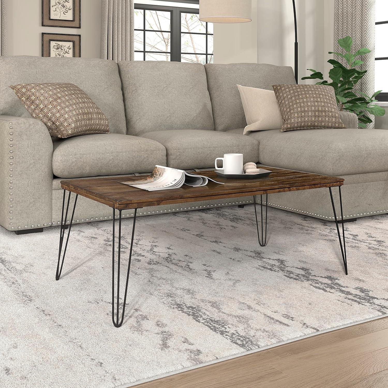 Why We Love the Lexicon Ellwell Coffee Table’s Rustic Charm