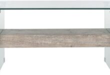 Why We Love the Safavieh Kayley Glass Coffee Table in Our Space