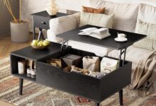 Our Honest Take on the NEWBULIG Lift Top Coffee Table’s Versatility