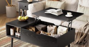 Our Honest Take on the NEWBULIG Lift Top Coffee Table’s Versatility