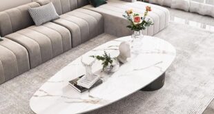 Our Honest Take on the Modern Oval Sintered Stone Coffee Table