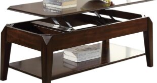 How We Loved the Versatile Acme Docila Walnut Lift Top Table
