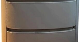 Why We Love Our Sleek Bedstand Leather Bedside Table