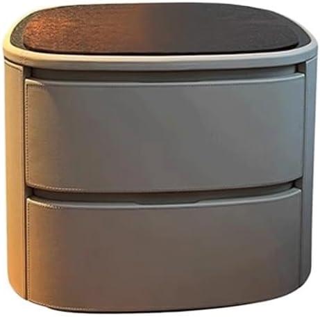 Why We Love Our Sleek Bedstand Leather Bedside Table