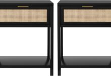 How We Loved the Stylish & Spacious Anmytek Nightstand Set