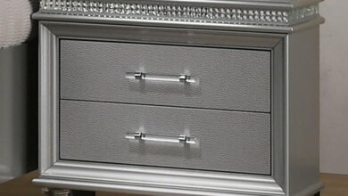Our Take on the Classic Silver Nightstand: Style Meets Function