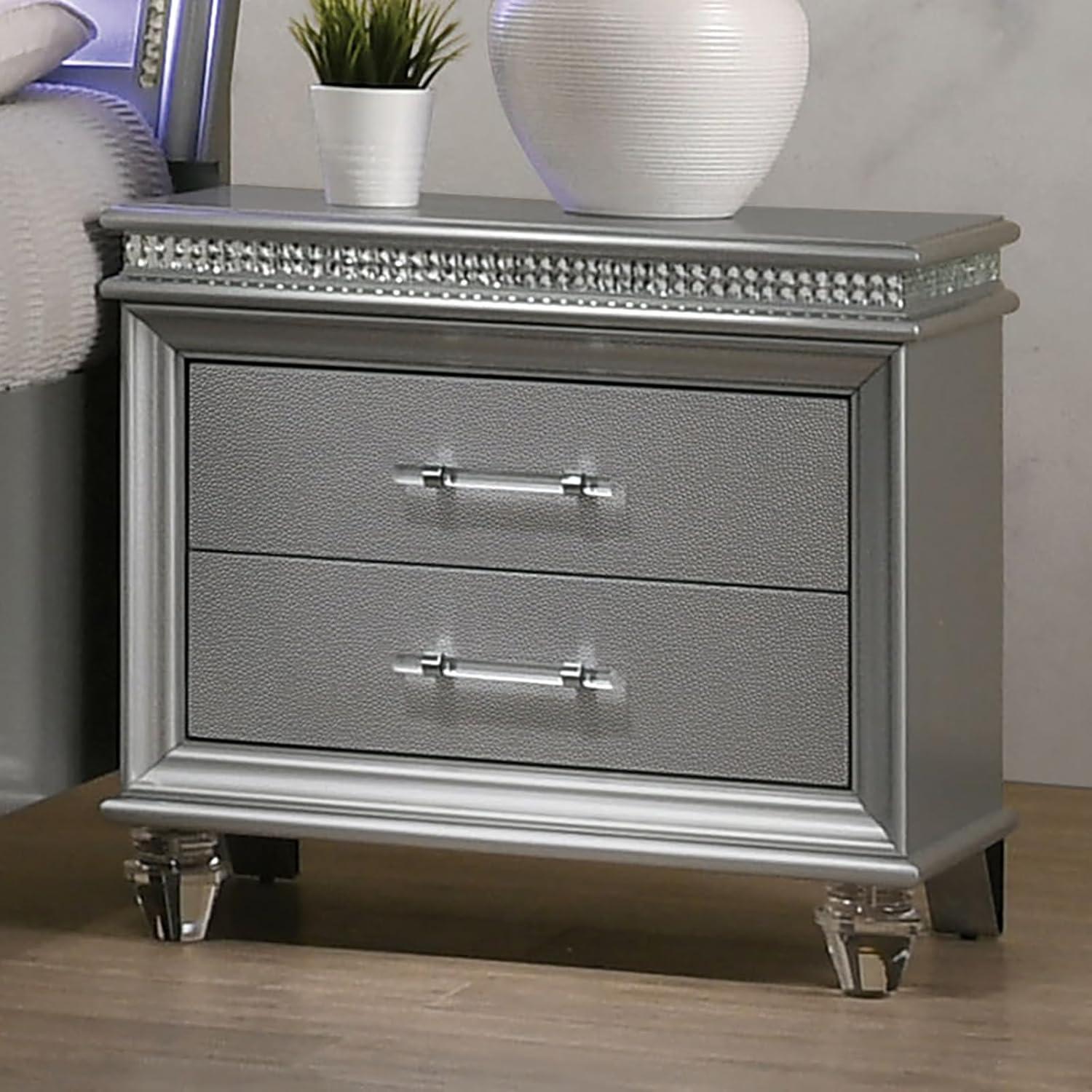 Our Take on the Classic Silver Nightstand: Style Meets Function