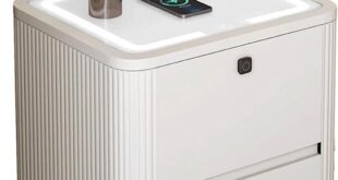 How We Organized Our Bedroom with a Smart Nightstand Table