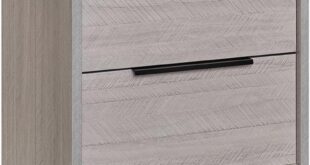 Our Honest Take: Antique Gray Nightstand with Handy Storage Drawers