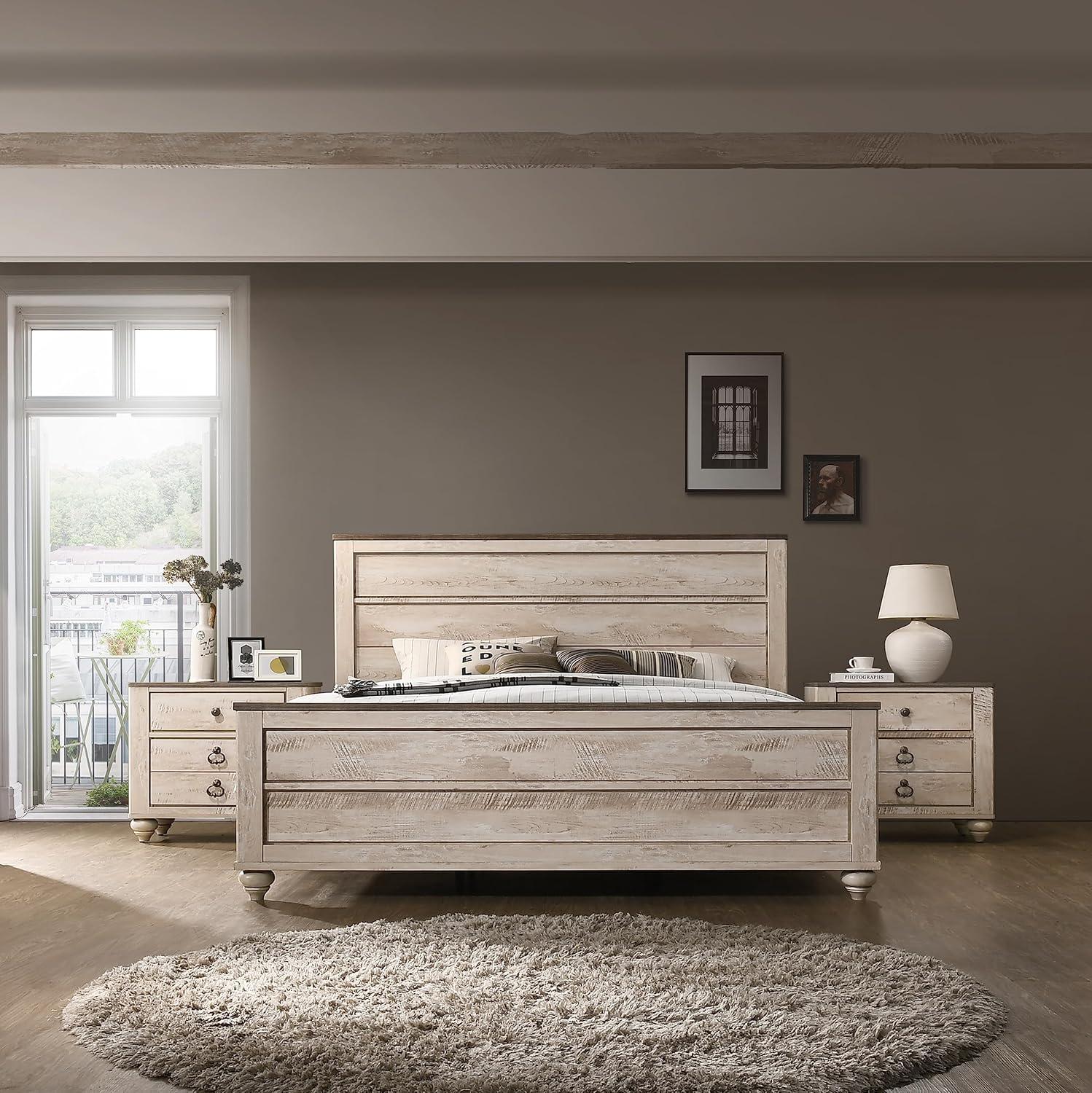 How We Transformed Our Bedroom with the Modern King Bed Set