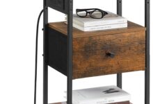 How We Simplified Charging and Storage with VASAGLE Nightstand