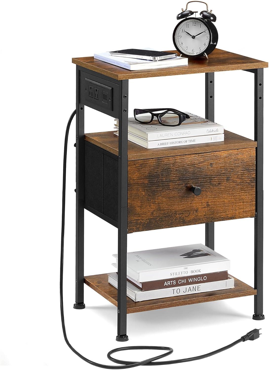 How We Simplified Charging and Storage with VASAGLE Nightstand