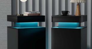 How Our Modern LED Nightstands Transformed Bedroom Storage